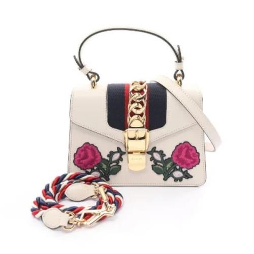 Gucci Vintage Pre-owned Laeder gucci-vskor White, Dam