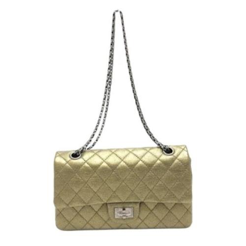 Chanel Vintage Pre-owned Laeder chanel-vskor Beige, Dam