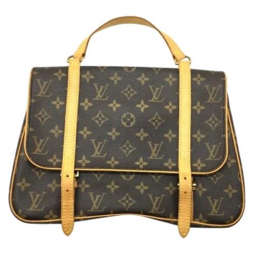 Louis Vuitton Vintage Pre-owned Canvas ryggsckar Brown, Dam