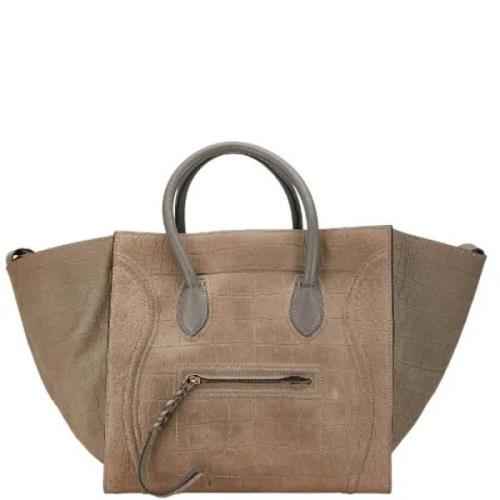 Celine Vintage Pre-owned Laeder celine-vskor Beige, Dam