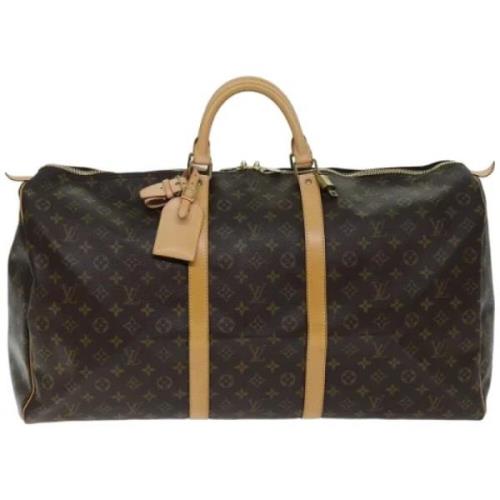 Louis Vuitton Vintage Pre-owned Canvas louis-vuitton-vskor Brown, Dam