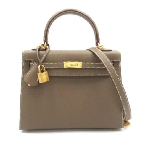 Hermès Vintage Pre-owned Laeder handvskor Brown, Dam