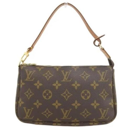 Louis Vuitton Vintage Pre-owned Canvas louis-vuitton-vskor Brown, Dam