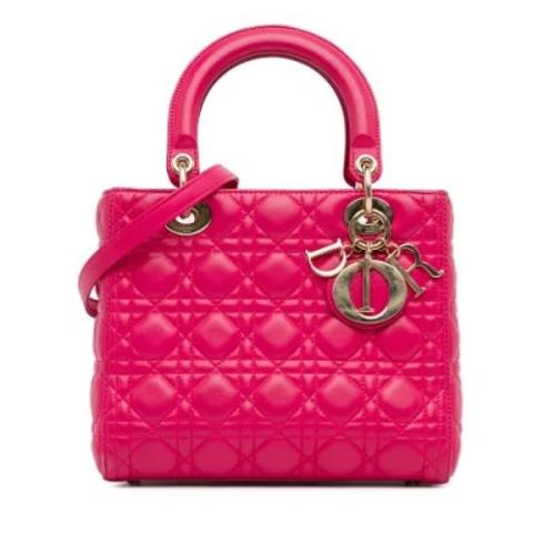 Dior Vintage Pre-owned Laeder dior-vskor Pink, Dam