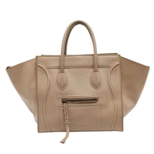 Celine Vintage Pre-owned Laeder celine-vskor Beige, Dam