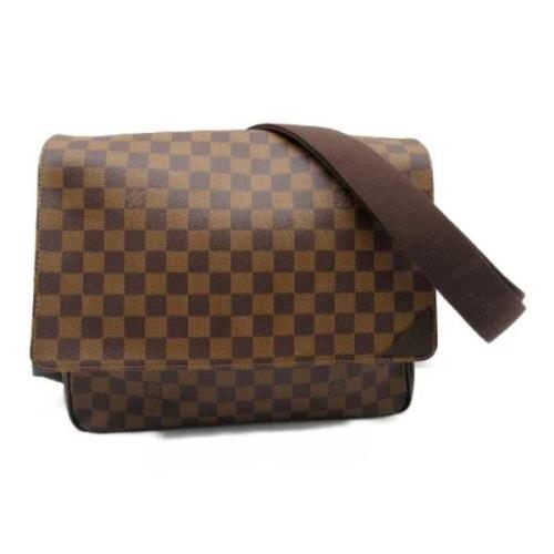 Louis Vuitton Vintage Pre-owned Canvas louis-vuitton-vskor Brown, Dam