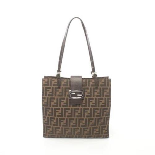 Fendi Vintage Pre-owned Laeder fendi-vskor Brown, Dam