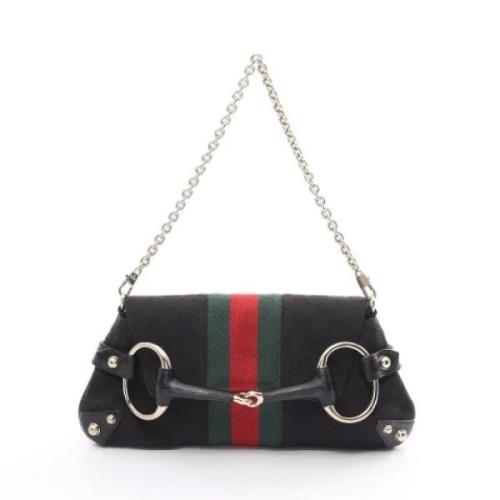 Gucci Vintage Pre-owned Laeder gucci-vskor Black, Dam