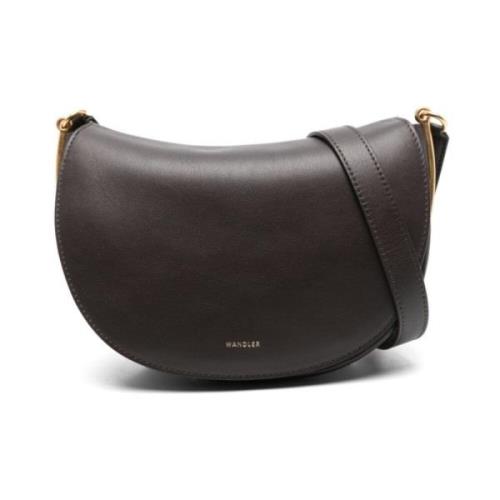 Wandler Brun Kalvläder Crossbody-väska Brown, Dam