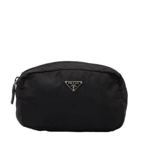 Prada Vintage Pre-owned Canvas prada-vskor Black, Unisex