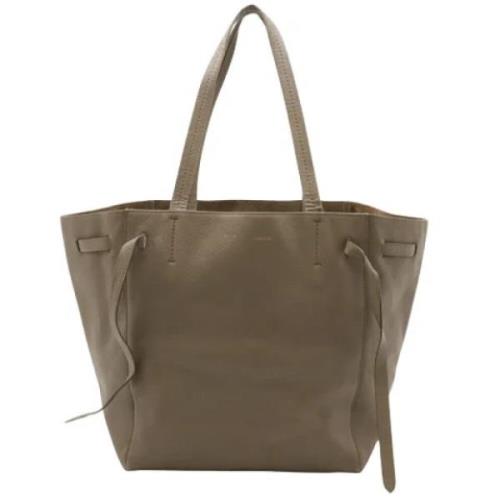 Celine Vintage Pre-owned Laeder totevskor Gray, Dam