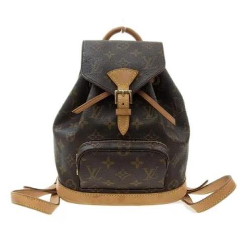 Louis Vuitton Vintage Pre-owned Canvas ryggsckar Brown, Dam