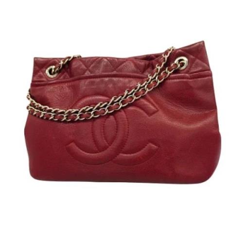 Chanel Vintage Pre-owned Laeder chanel-vskor Red, Dam