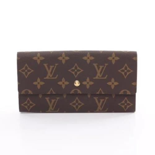 Louis Vuitton Vintage Pre-owned Laeder plnbcker Brown, Dam