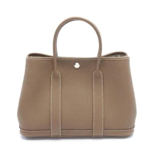 Hermès Vintage Pre-owned Laeder handvskor Brown, Dam