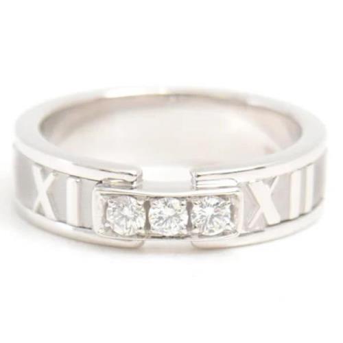 Tiffany & Co. Pre-owned Pre-owned Metall ringar White, Dam