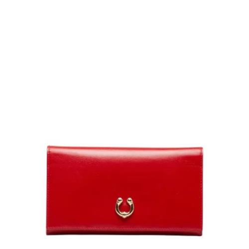 Gucci Vintage Pre-owned Laeder plnbcker Red, Dam