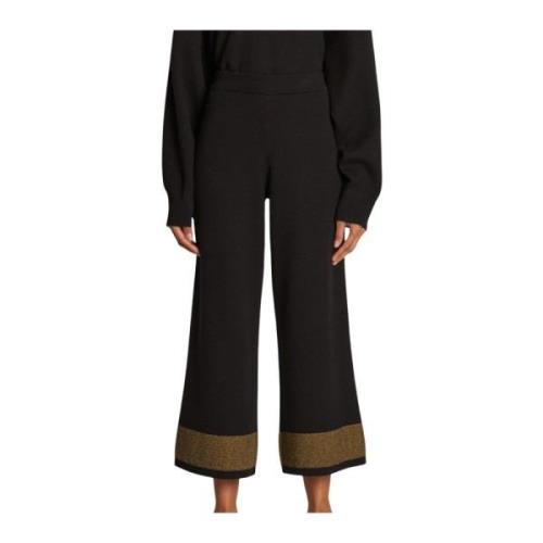 Proenza Schouler Cashmere Blend Avslappnad Sweatpant Black, Dam