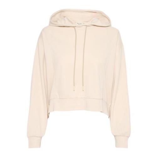 Part Two Moonbeam Sweatshirt med huva Beige, Dam