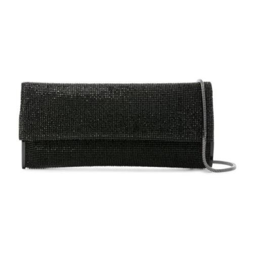 Benedetta Bruzziches Kate Rhinestone Clutch Väska Svart Black, Dam