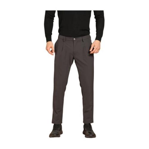 Mason's New York 1 Pinces Office Chino Jogger Byxor Gray, Herr