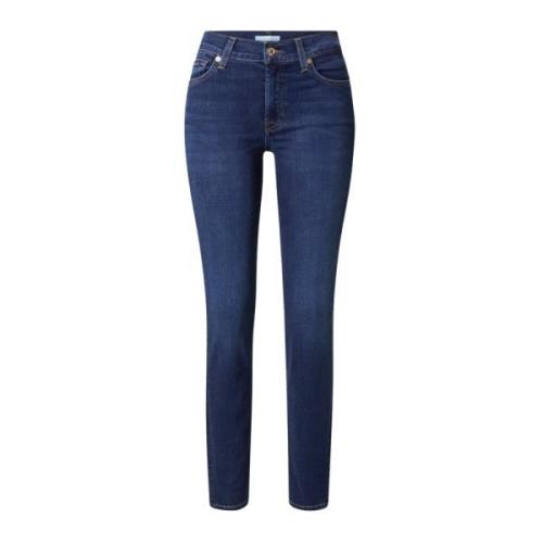 7 For All Mankind Eco Rinsed Indigo Jeans Roxanne Blue, Dam