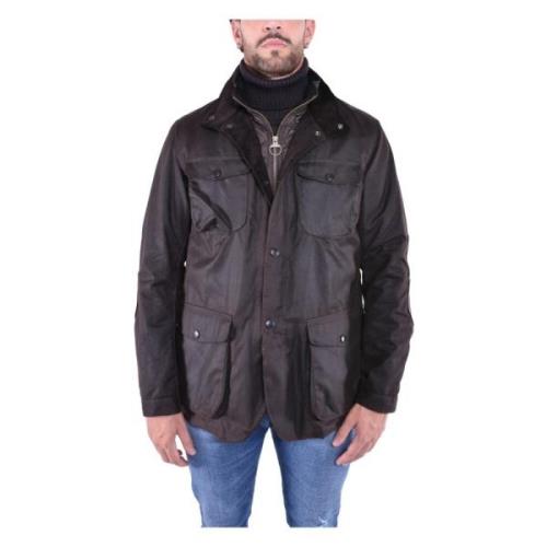 Barbour Klassisk Tartan Vaxjacka Brown, Herr