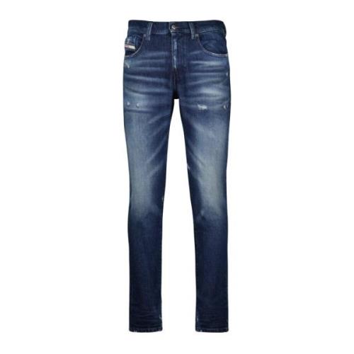 Diesel Slim 2019 D-Strukt Denim Jeans Blue, Herr