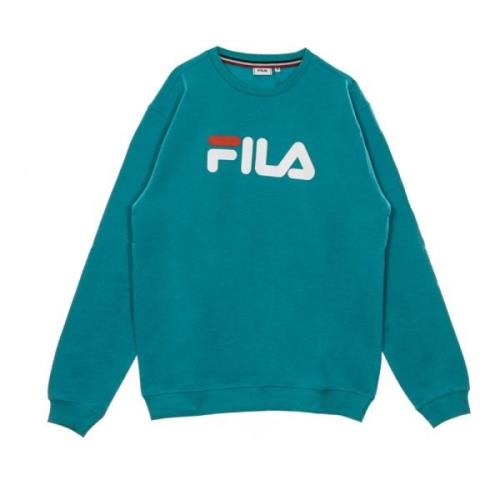 Fila Blå Crew Neck Sweatshirt Blue, Herr