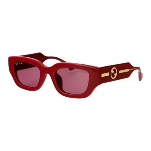 Gucci Stiliga solglasögon Gg1558Sk Red, Dam