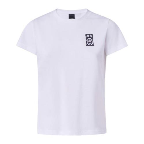 Pinko Bussolotto T-Shirt White, Dam