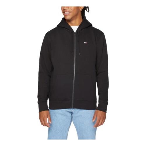 Tommy Jeans Herrhoodie Vår/Sommar Kollektion Black, Herr