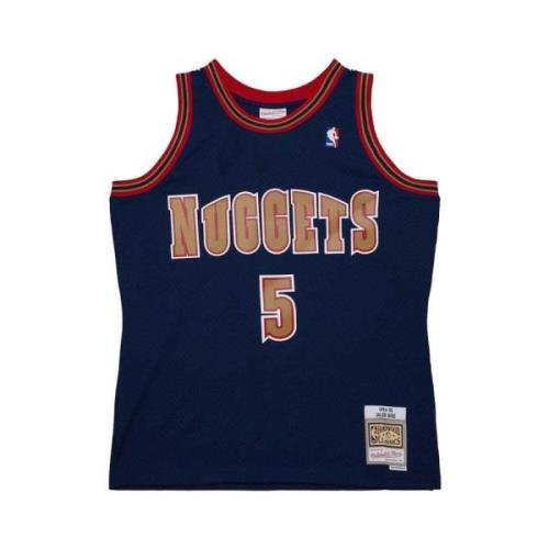 Mitchell & Ness NBA Nuggets 1994 Jalen Rose Tröja Blue, Herr