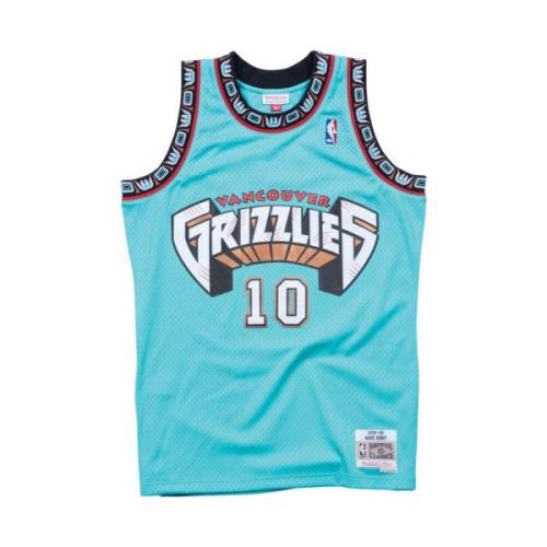 Mitchell & Ness Vancouver Grizzlies Mike Bibby Swingman Jersey Blue, H...