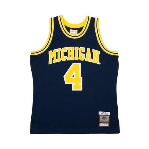 Mitchell & Ness Michigan 1991 Chris Webber Tröja Blue, Herr