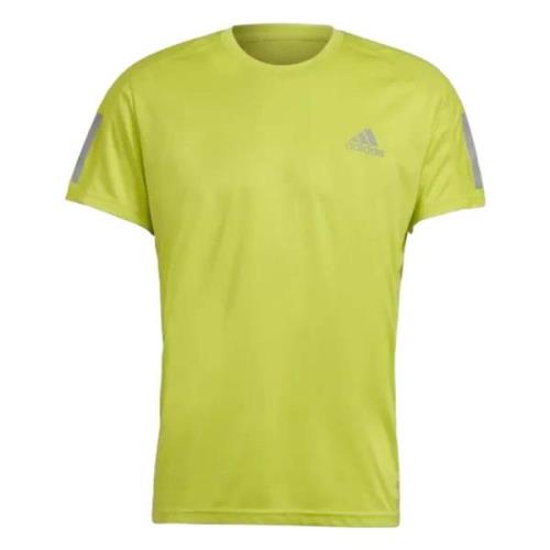 Adidas Own The Run T-shirt Yellow, Herr