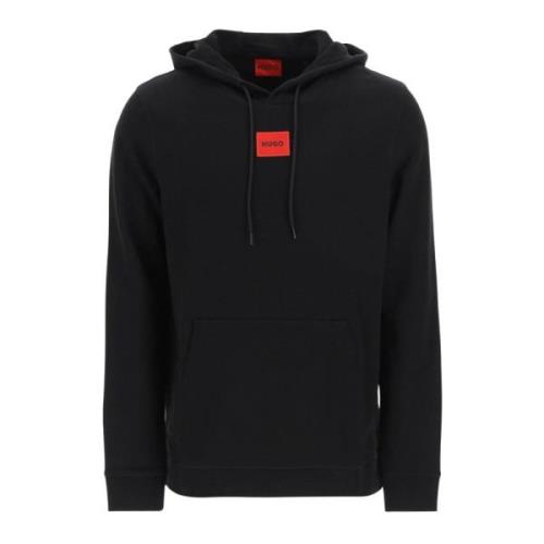 Hugo Boss Hoodies Black, Herr