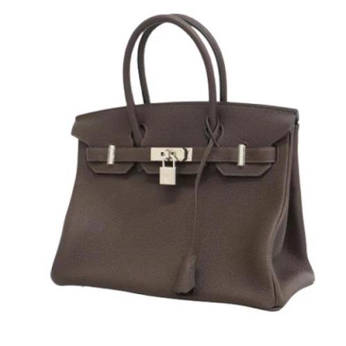 Hermès Vintage Pre-owned Laeder handvskor Brown, Dam