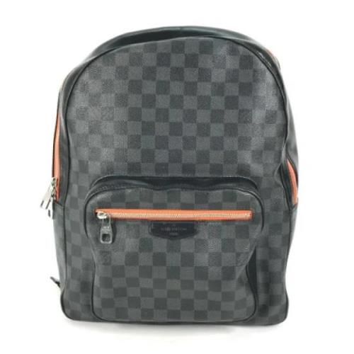 Louis Vuitton Vintage Pre-owned Tyg axelremsvskor Black, Dam