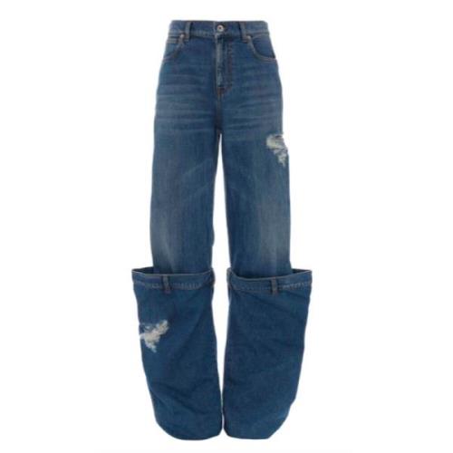 JW Anderson Ljusblå Bucket Jeans Blue, Herr