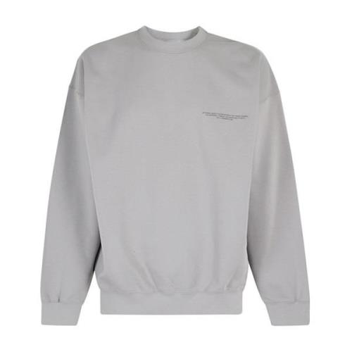 Y-3 Logo Crew Sweatshirt Gray, Herr