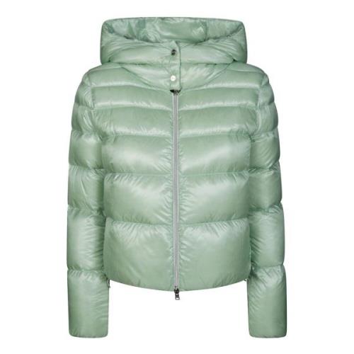 Herno Ultralight Bomber Cropper Jacka Green, Dam