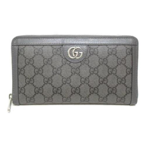 Gucci Vintage Pre-owned Canvas plnbcker Gray, Dam