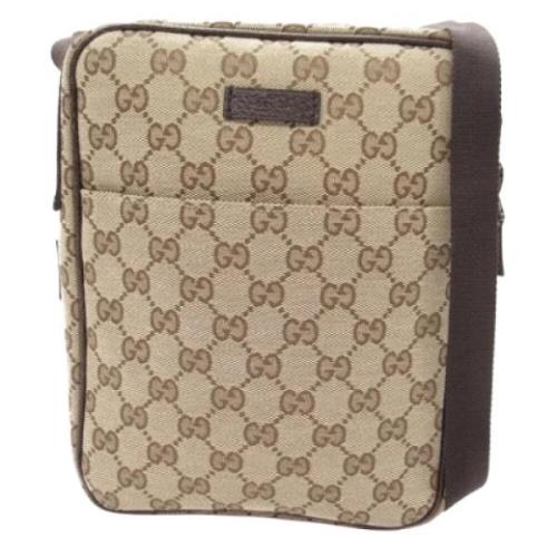 Gucci Vintage Pre-owned Laeder gucci-vskor Beige, Dam