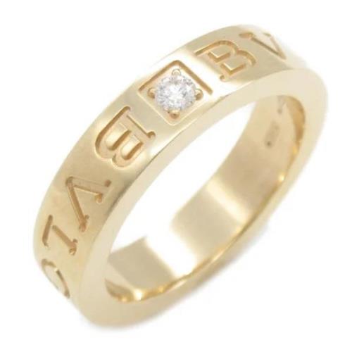 Bvlgari Vintage Pre-owned Paerlor ringar Yellow, Dam