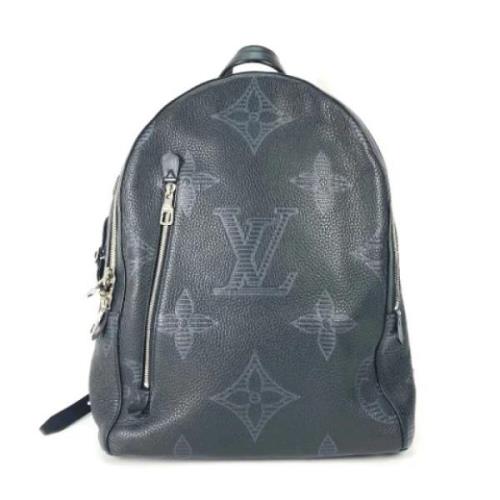 Louis Vuitton Vintage Pre-owned Laeder axelremsvskor Black, Herr