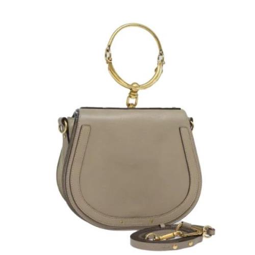 Chloé Pre-owned Pre-owned Laeder handvskor Beige, Dam