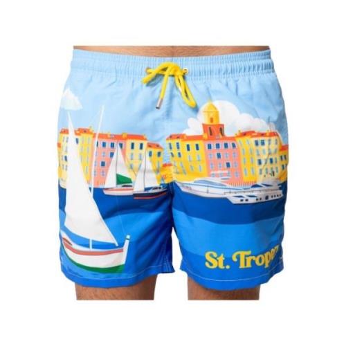 MC2 Saint Barth St-Tropez Badshorts Multicolor, Herr