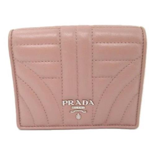 Prada Vintage Pre-owned Laeder plnbcker Beige, Dam