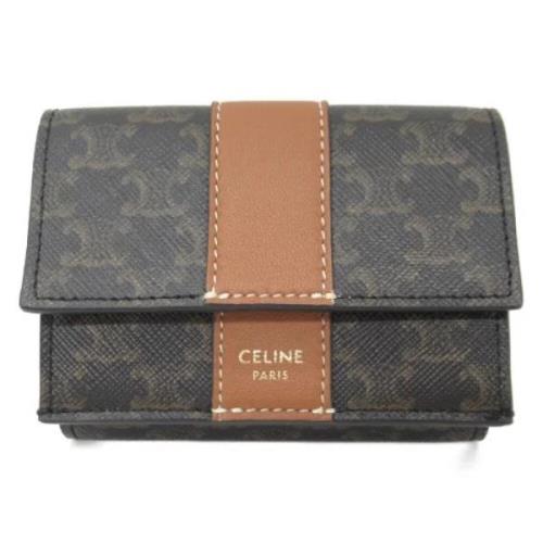 Celine Vintage Pre-owned Canvas plnbcker Black, Dam